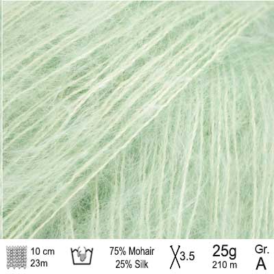 Drops Kid Silk garn - KreStoffer