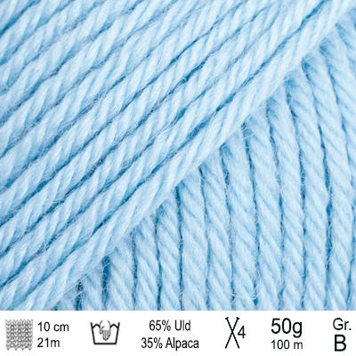 Drops Lima garn Light blue