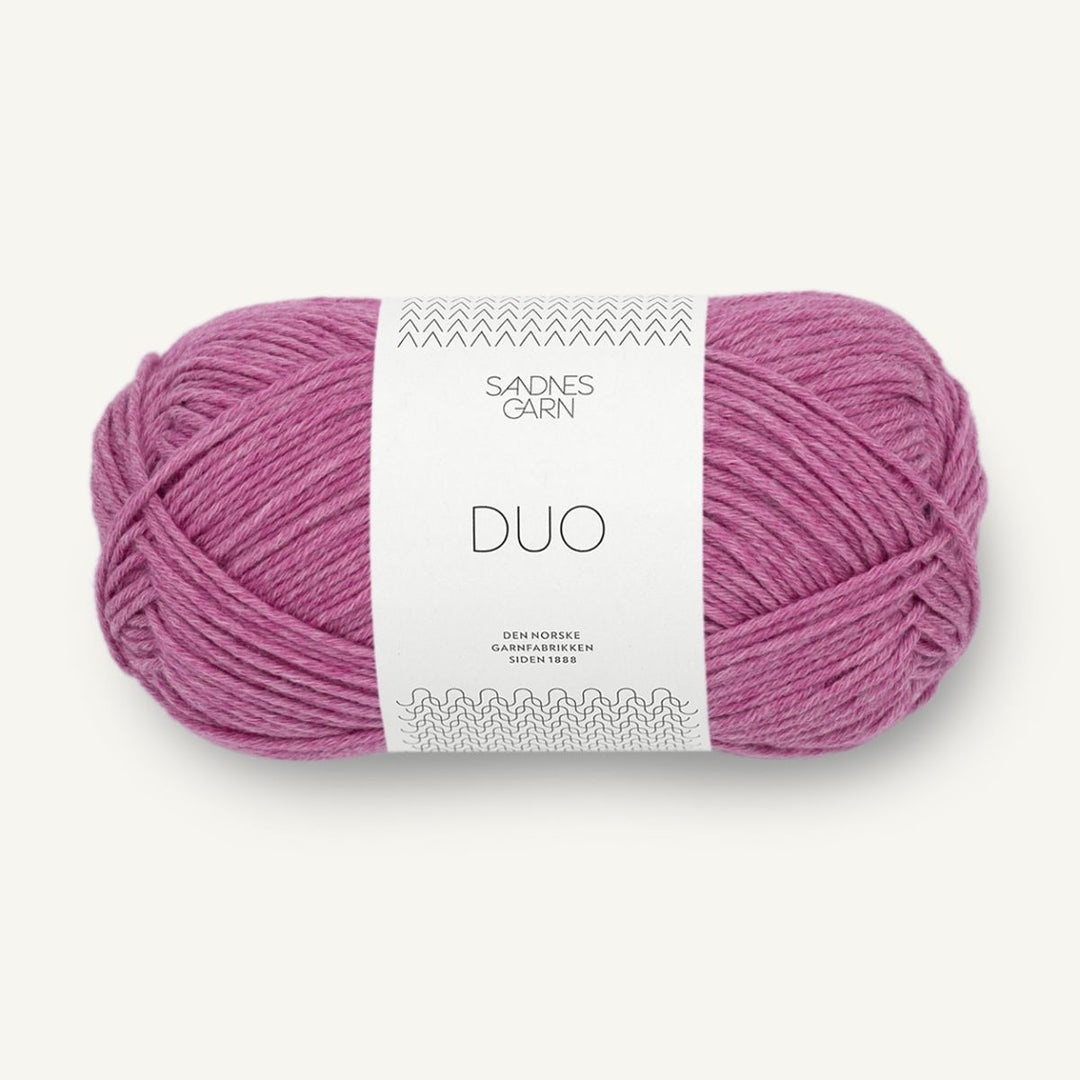 Duo garn fra Sandnes Garn Magenta