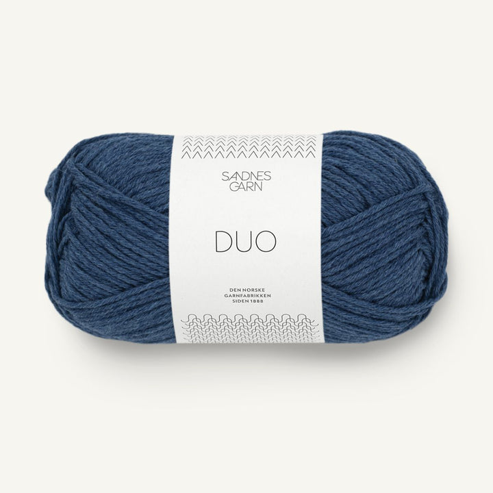 Duo garn fra Sandnes Garn Blå meleret