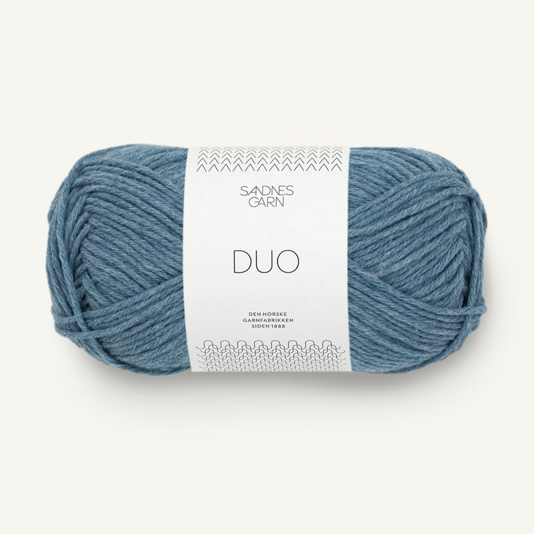Duo garn fra Sandnes Garn Jeansblå