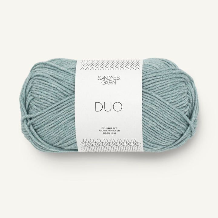 Duo garn fra Sandnes Garn Støvet aqua