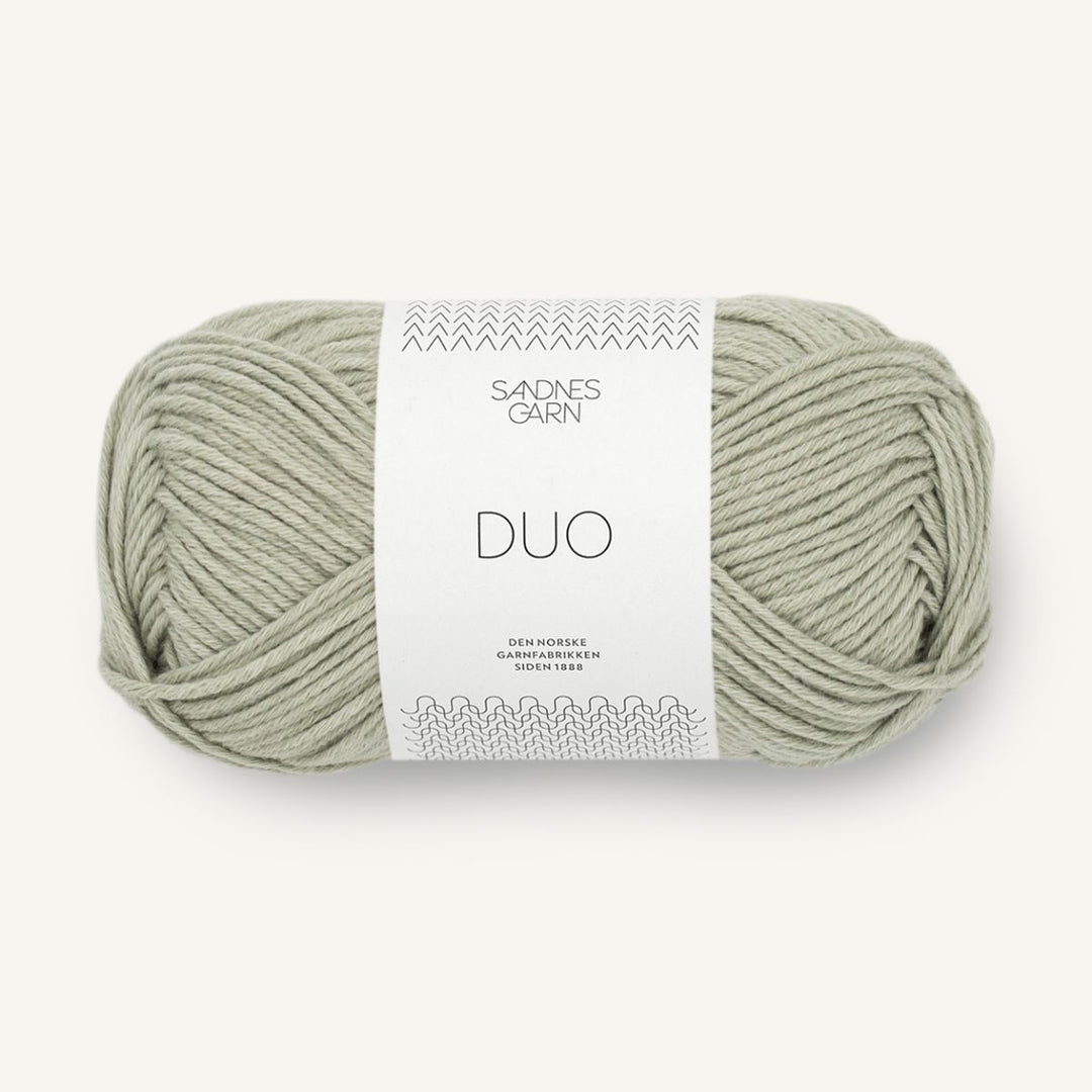 Duo garn fra Sandnes Garn Grøn Te