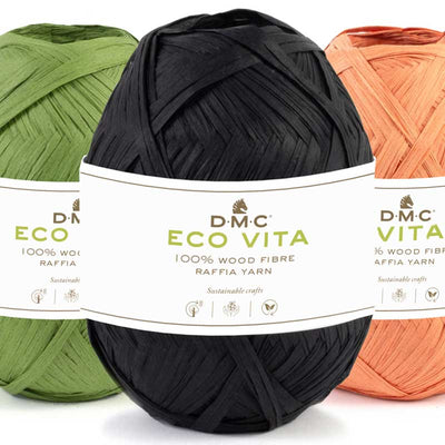 Eco Vita Raffia garn fra DMC - KreStoffer