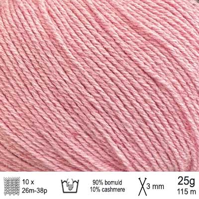 Elise garn fra Permin Pink