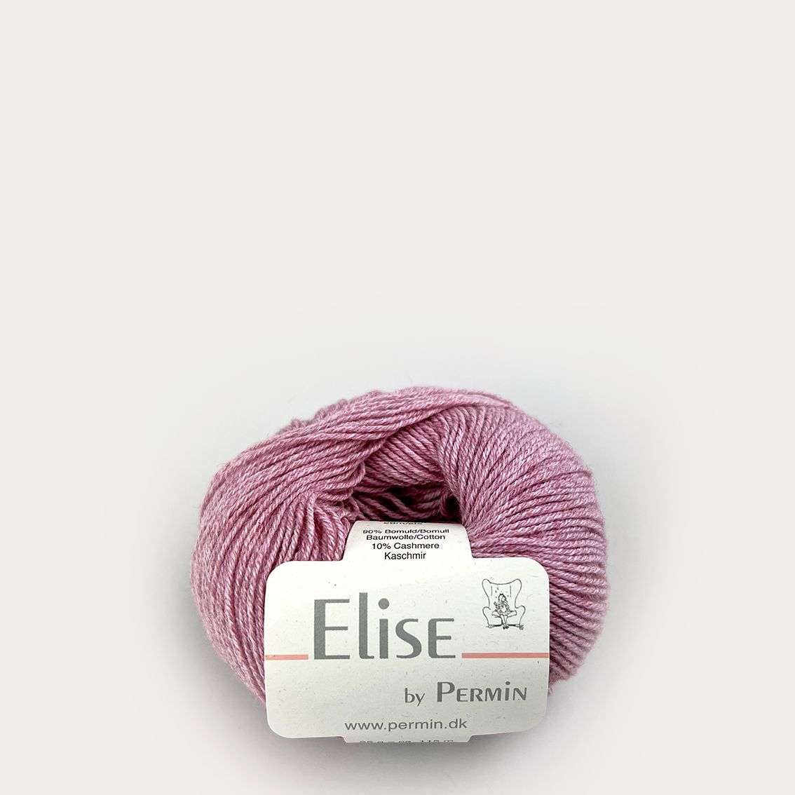 Elise garn fra Permin Pink