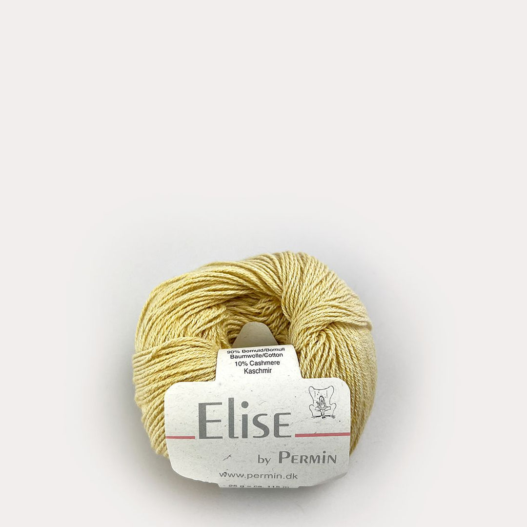Elise garn fra Permin Gul