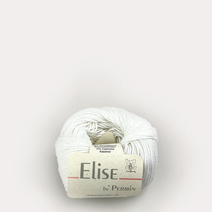 Elise garn fra Permin Hvid