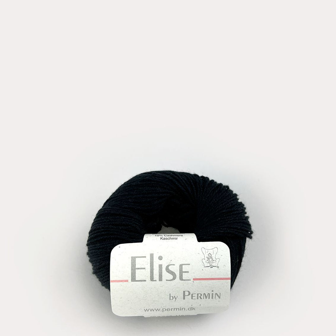 Elise garn fra Permin Sort
