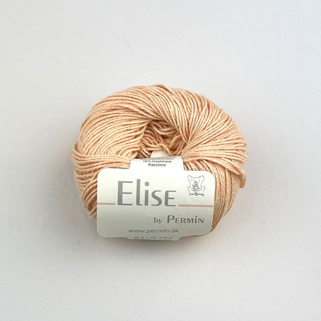 Elise garn fra Permin Abrikos