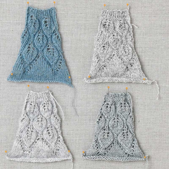 Strikkekit Ella Cardigan fra Le Knit i Tynd Merinould og Tynd Silk Mohair