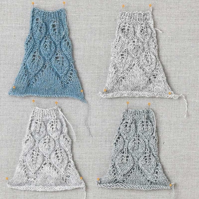 Strikkekit Ella Cardigan fra Le Knit i Tynd Merinould og Tynd Silk Mohair