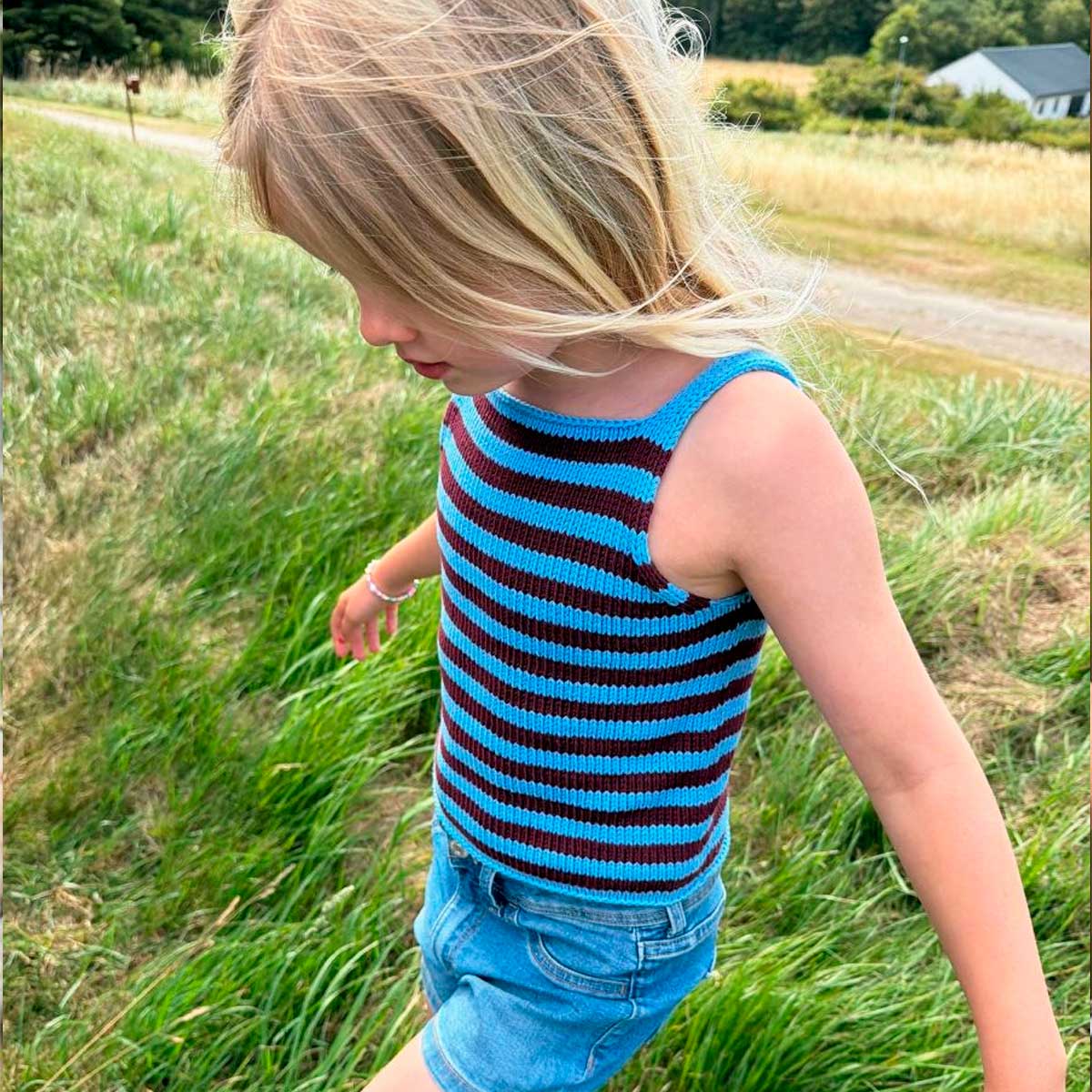 Emmy Top junior fra PetiteKnit