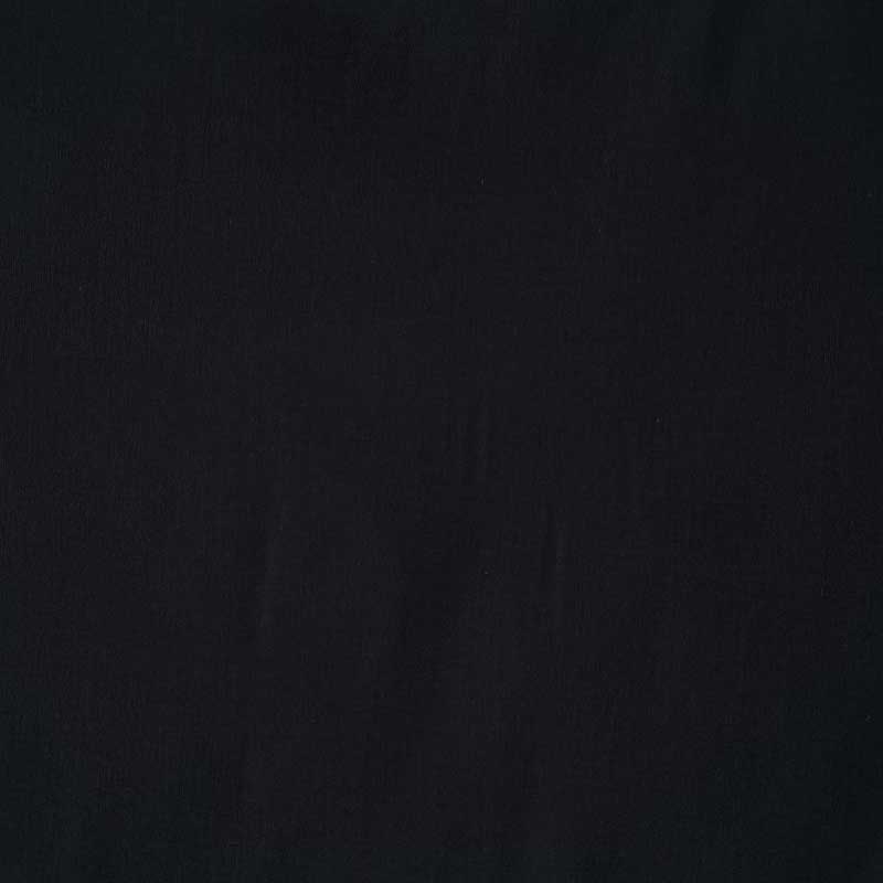 Ensfarvet bomuldsvoile sort