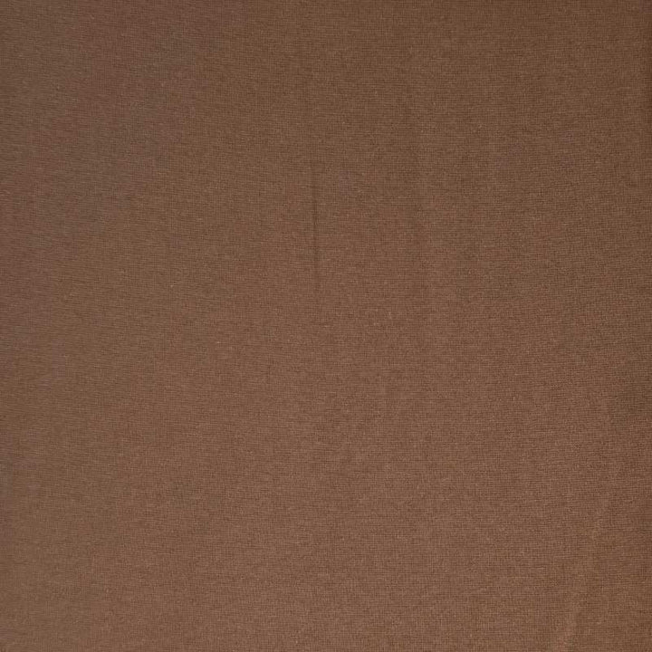 Ensfarvet rib mørk beige