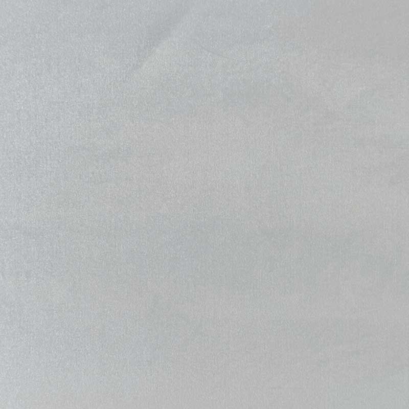 Ensfarvet stræk velour hvid