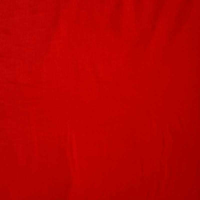 Ensfarvet viscose jersey, julerød - KreStoffer