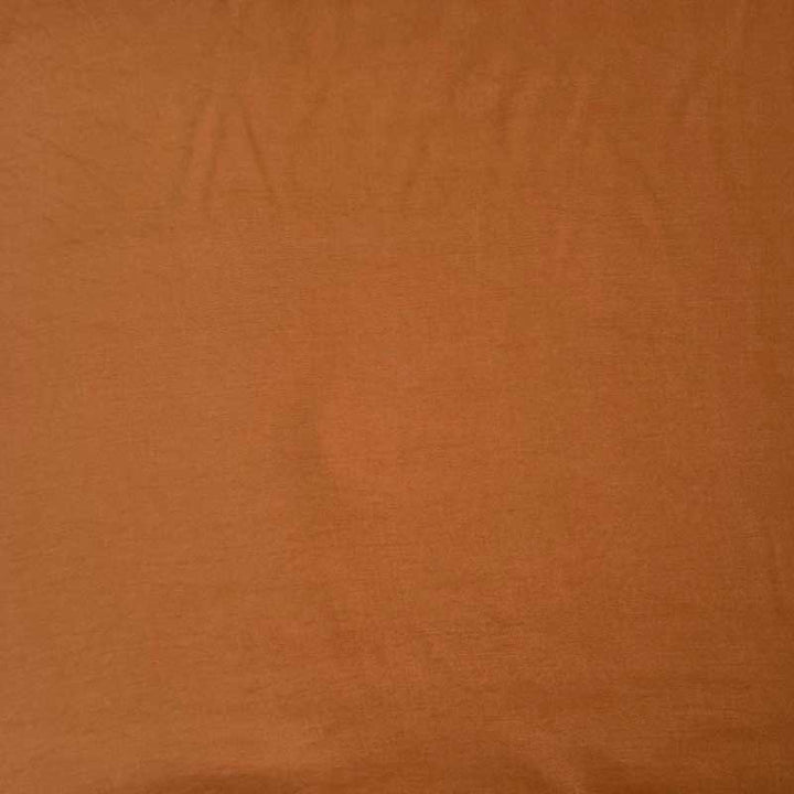 Ensfarvet viscose satin abricos