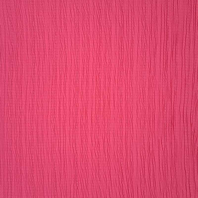 Fast crepet viscose med lidt stræk pink - KreStoffer