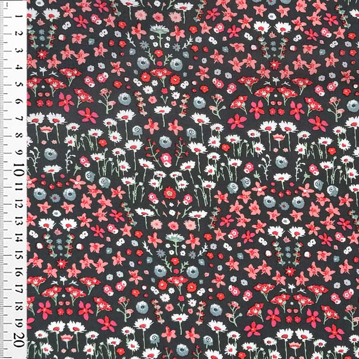 Fast Rayon med Painted Cerise Field