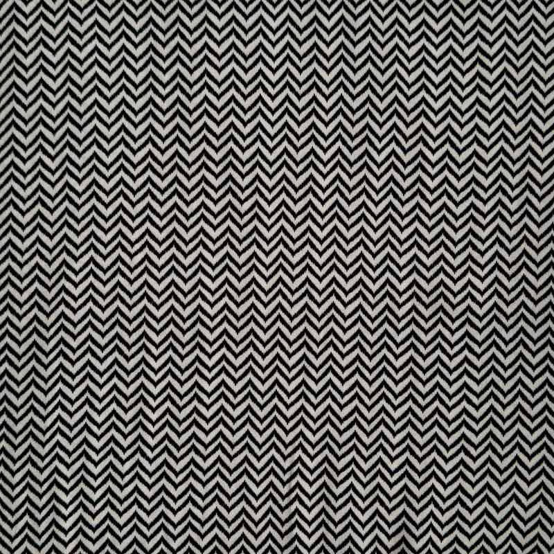 Fast viscose med småt zig zag mønster