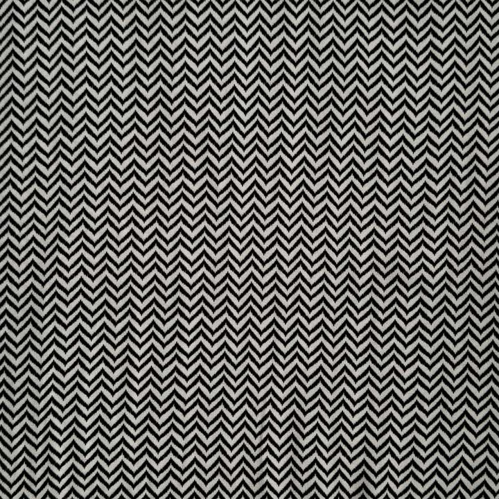 Fast viscose med småt zig zag mønster
