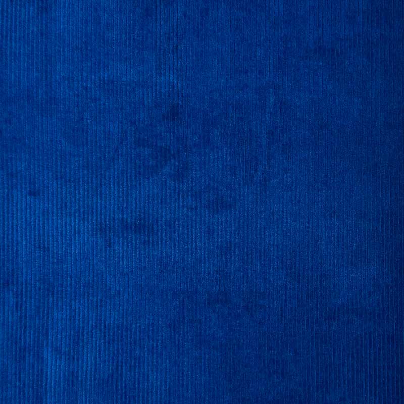 Fløjlsjersey kobolt