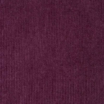 Fløjlsjersey, aubergine - KreStoffer