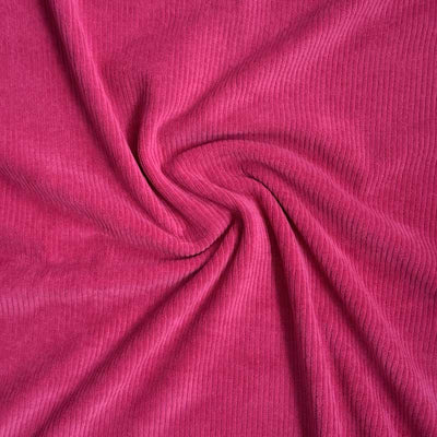 Fløjlsjersey pink - KreStoffer