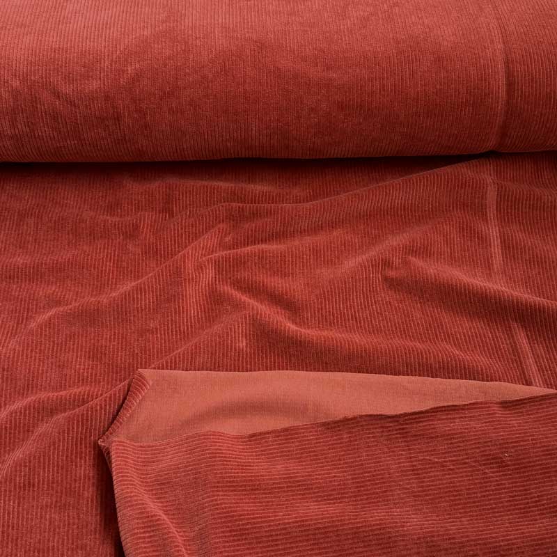 Fløjlsjersey rust - KreStoffer