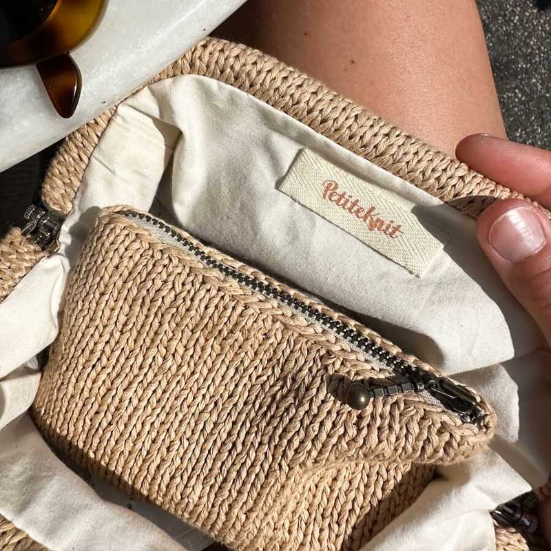 Frame til lille Clutch fra PetiteKnit