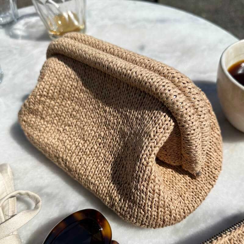Frame til lille Clutch fra PetiteKnit