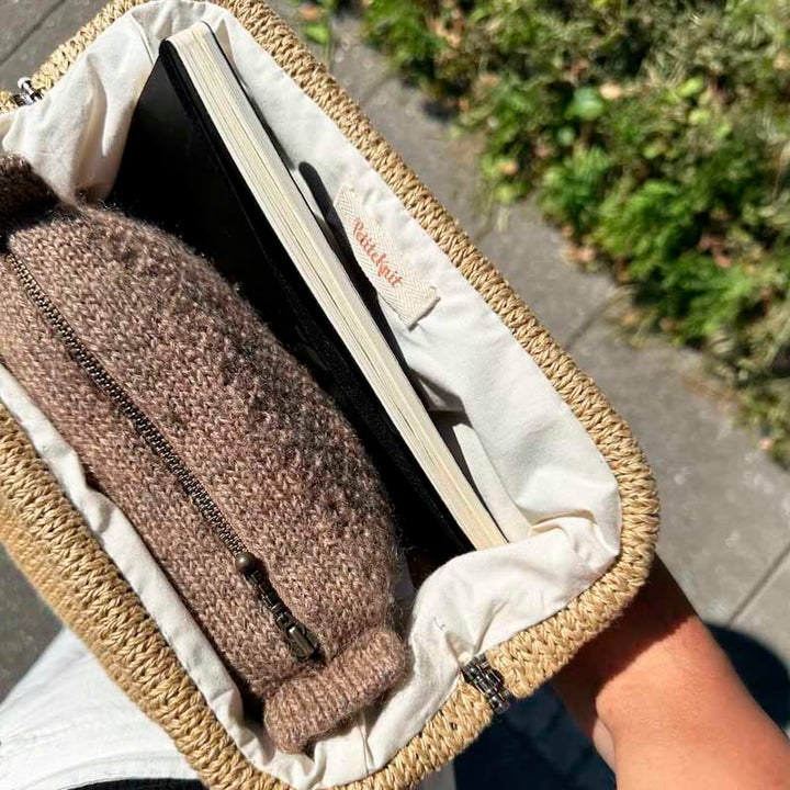 Frame til stor Clutch fra PetiteKnit