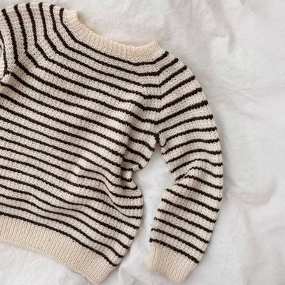 Strikkekit Friday Sweater fra PetiteKnit i Sunday Garn