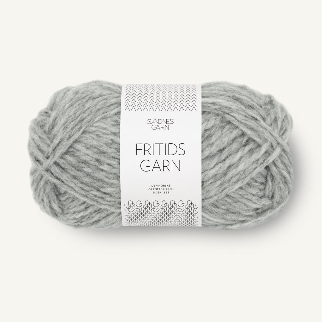Fritidsgarn fra Sandnes Garn Gråmeleret