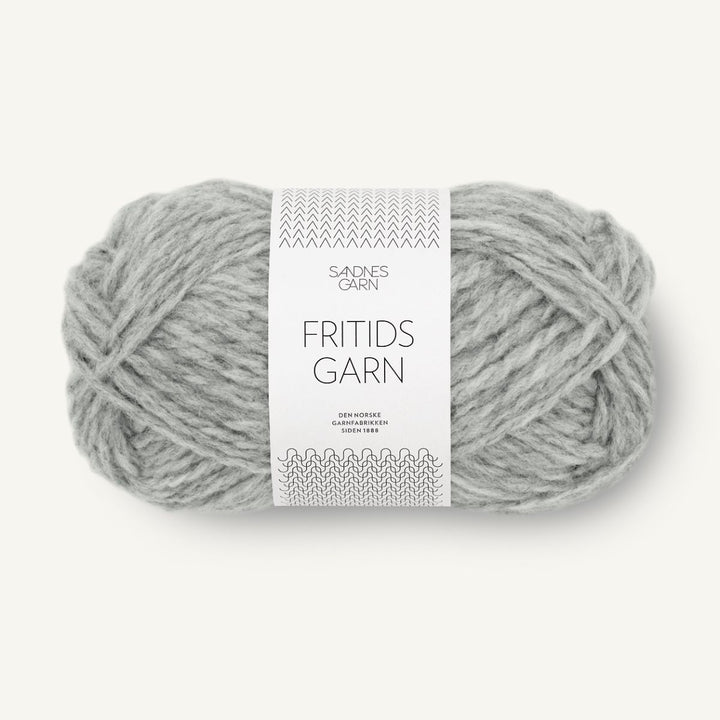 Fritidsgarn fra Sandnes Garn Gråmeleret