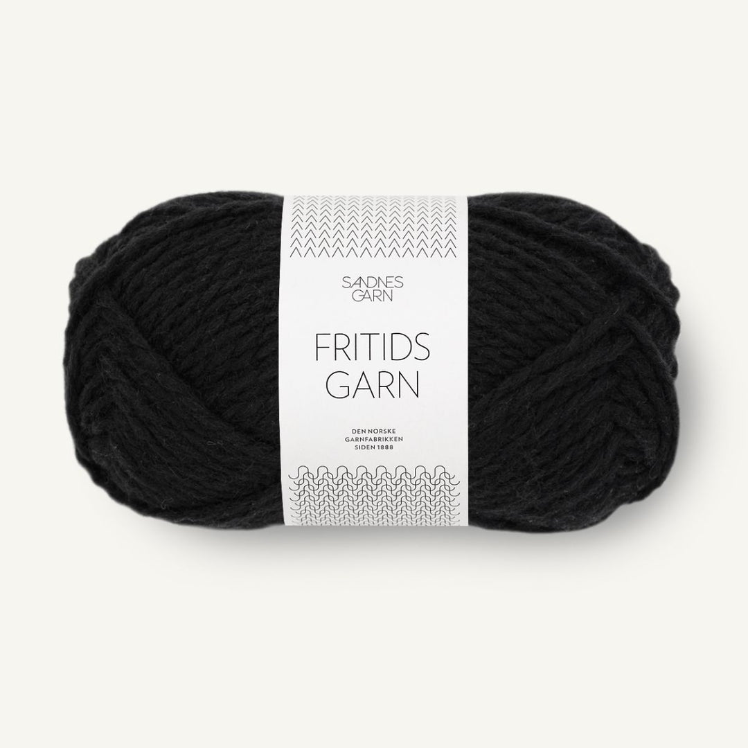 Fritidsgarn fra Sandnes Garn Sort