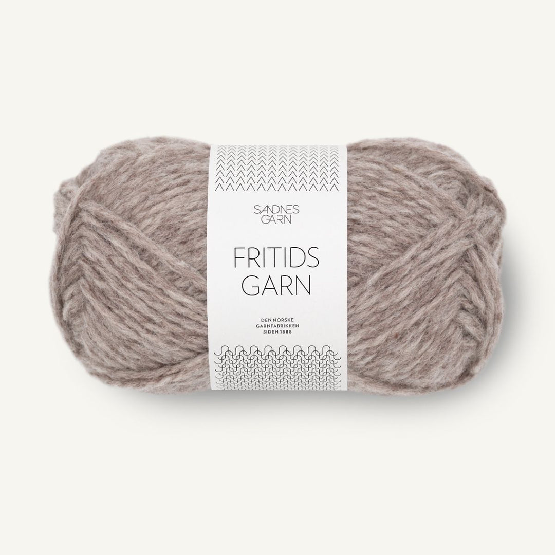 Fritidsgarn fra Sandnes Garn Beige meleret