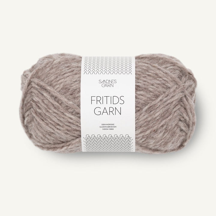 Fritidsgarn fra Sandnes Garn Beige meleret