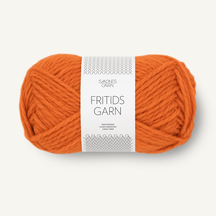 Fritidsgarn fra Sandnes Garn Orange