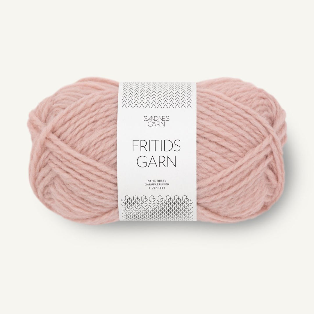 Fritidsgarn fra Sandnes Garn Pudder rosa