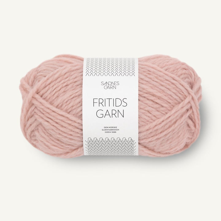 Fritidsgarn fra Sandnes Garn Pudder rosa