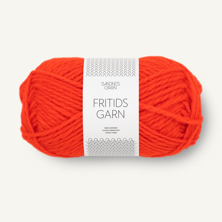 Fritidsgarn fra Sandnes Garn Spicy orange