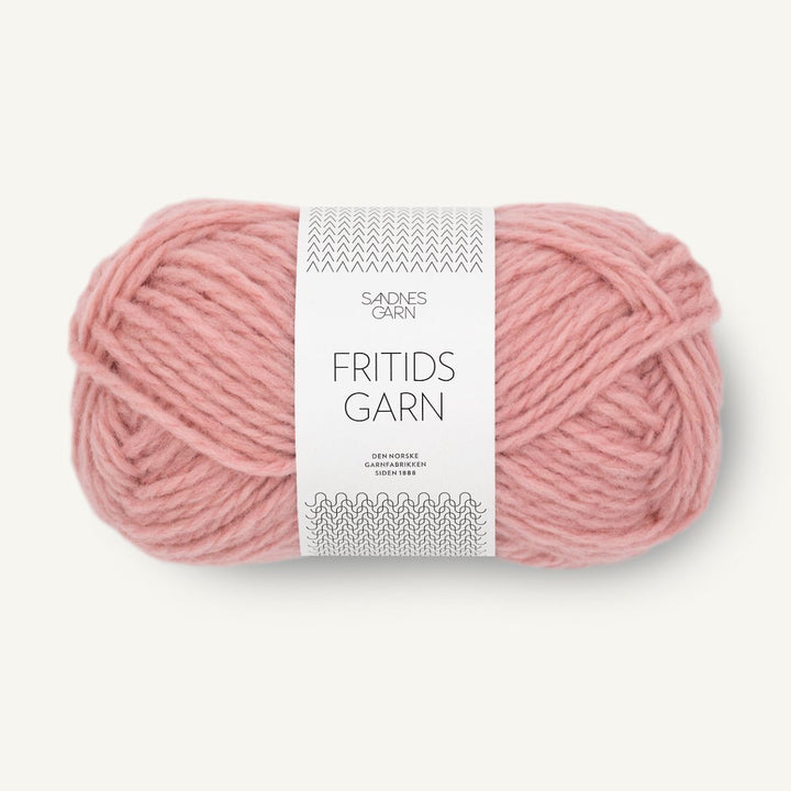 Fritidsgarn fra Sandnes Garn Gammelrosa