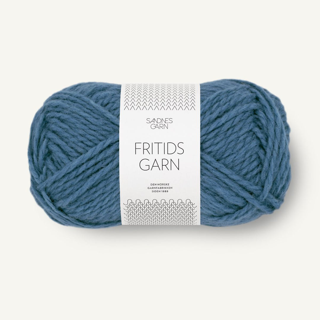 Fritidsgarn fra Sandnes Garn Jeansblå