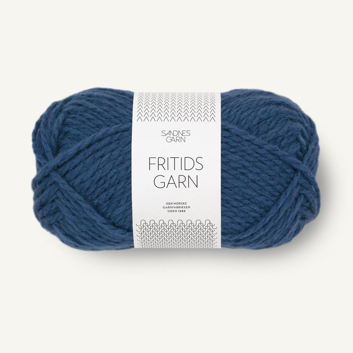 Fritidsgarn fra Sandnes Garn Mørk blå