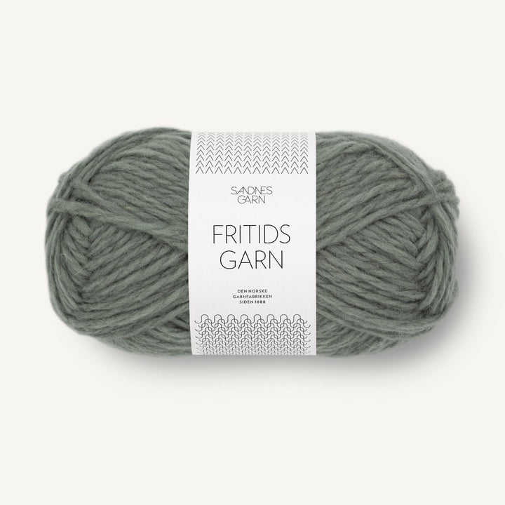 Fritidsgarn fra Sandnes Garn Agave grøn