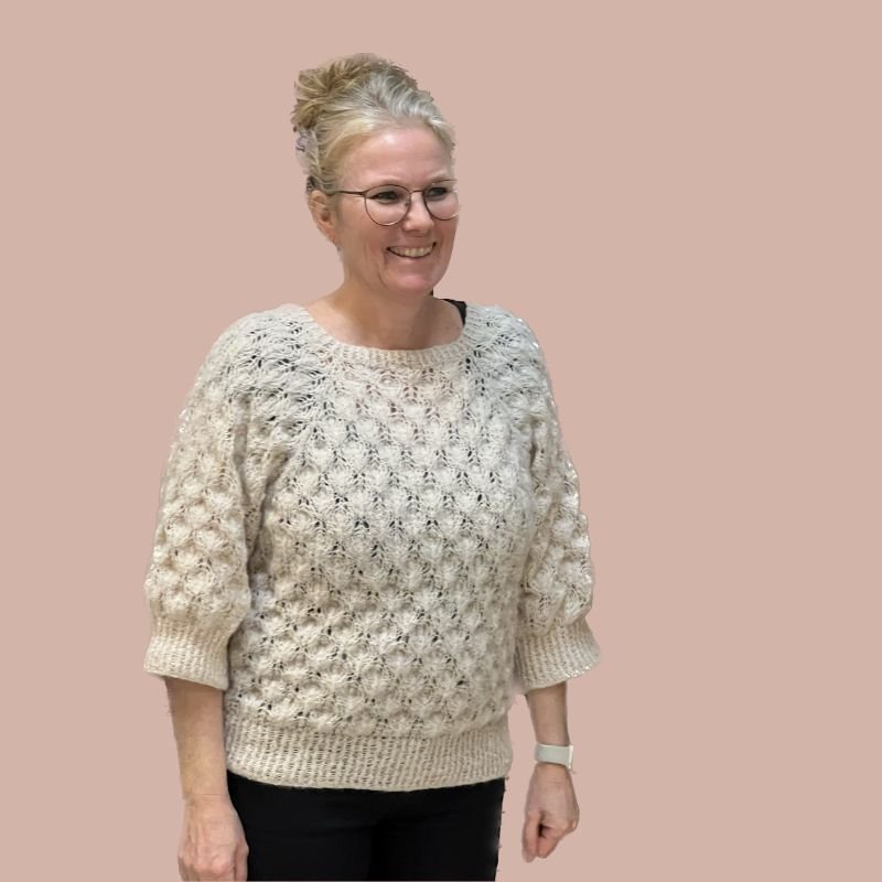 Garnpakke, Isolde bluse fra Knitting for Olive i Tynd Silk Mohair - KreStoffer