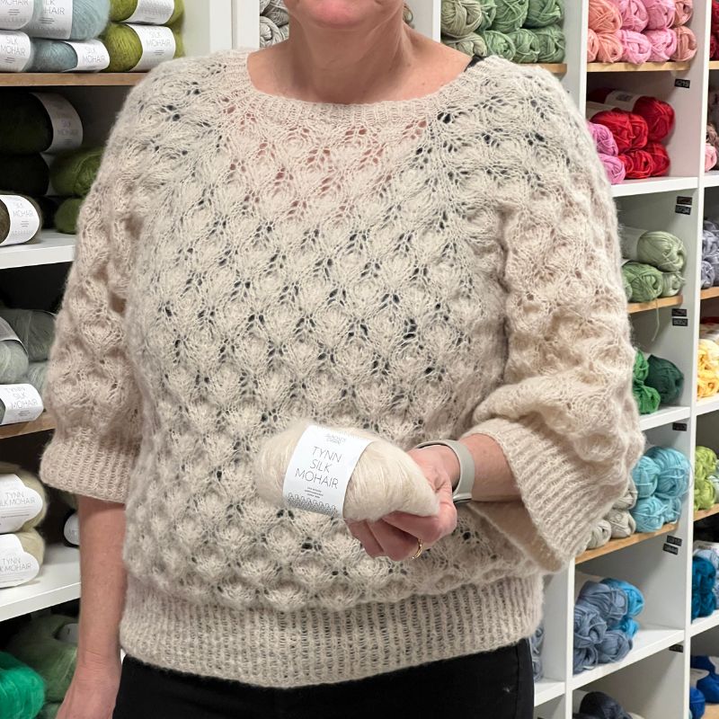 Garnpakke, Isolde bluse fra Knitting for Olive i Tynd Silk Mohair - KreStoffer