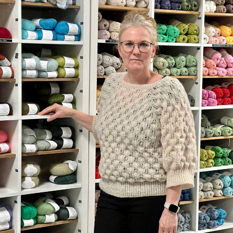Garnpakke, Isolde bluse fra Knitting for Olive i Tynd Silk Mohair - KreStoffer